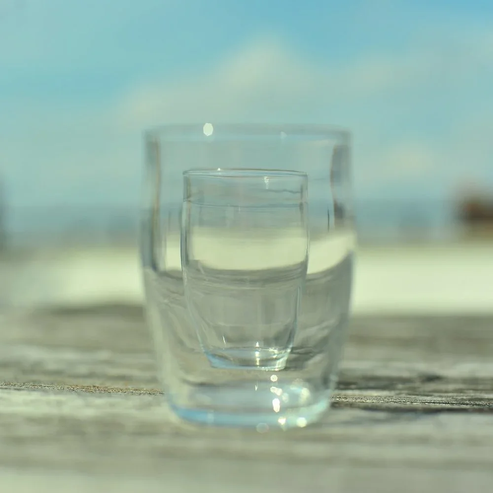 3in1 Set of 2 Glassware Shot Glass Ice Cream Candle Makers